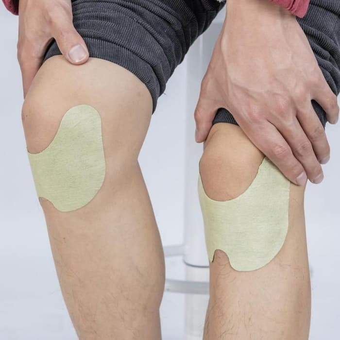 Mr joint knee patches apply on both knees